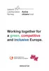 Pisipilt: ACF Green, competitive and inclusive Europe poster A1