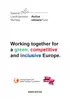 Pisipilt: ACF Green, competitive and inclusive Europe poster A2